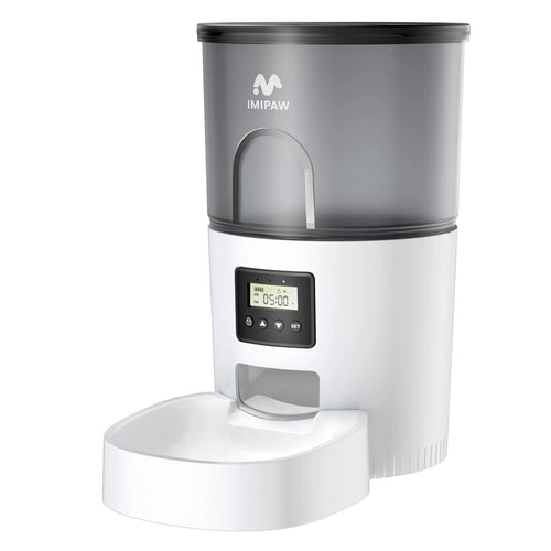 Automatic Cat Feeders, 3L Timed Cat Food Dispenser with Clog-Free Design, Dog Pet Feeder